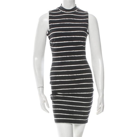 Elizabeth and James Dresses & Skirts - Elizabeth & James striped bodycon dress size 2